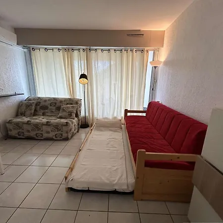 Studio Climatise A Port Camargue - 4 Couchages, Terrasse, Piscine, Parking, Proche Plage - Fr-1-250-9 *